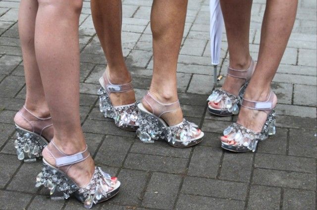 prada chandelier shoes spring 2010