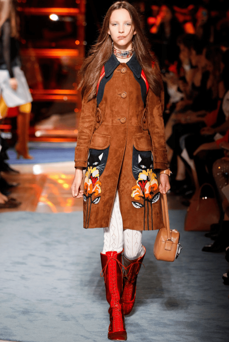 miu miu cat coat spring 2014