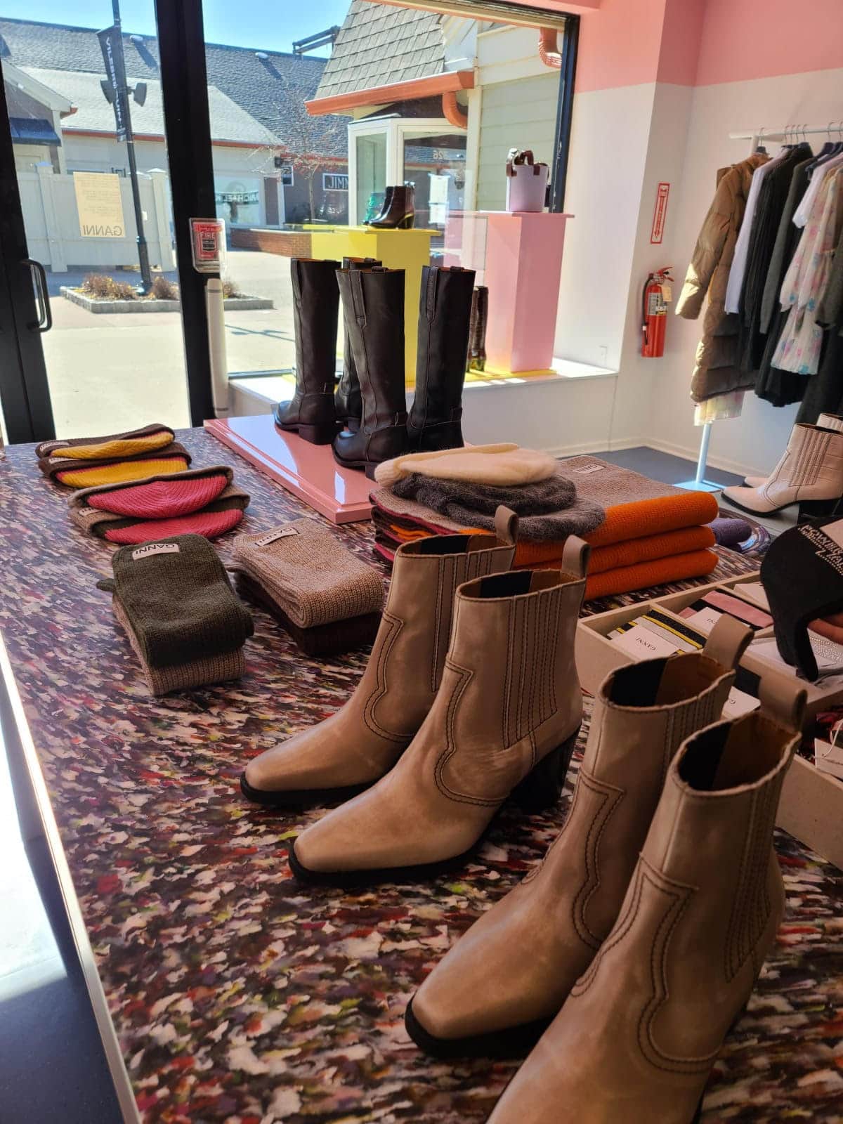 ganni woodbury common outlet review