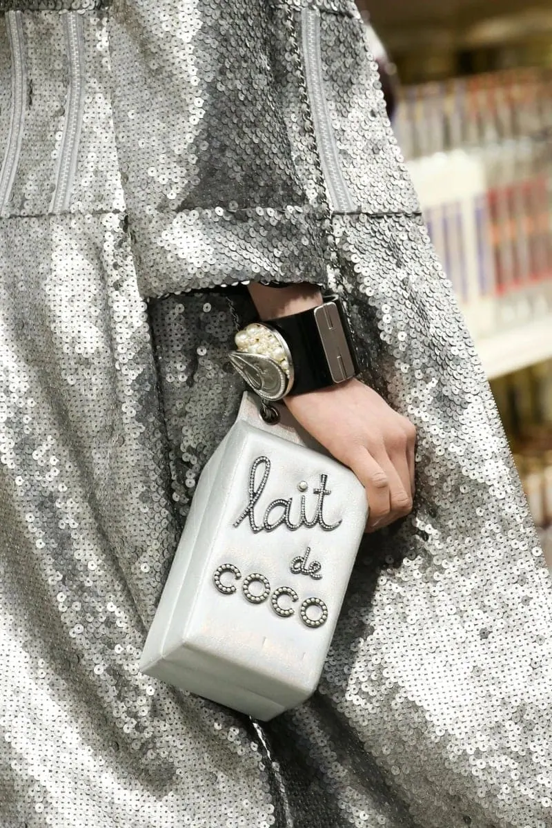 chanel milk carton bag