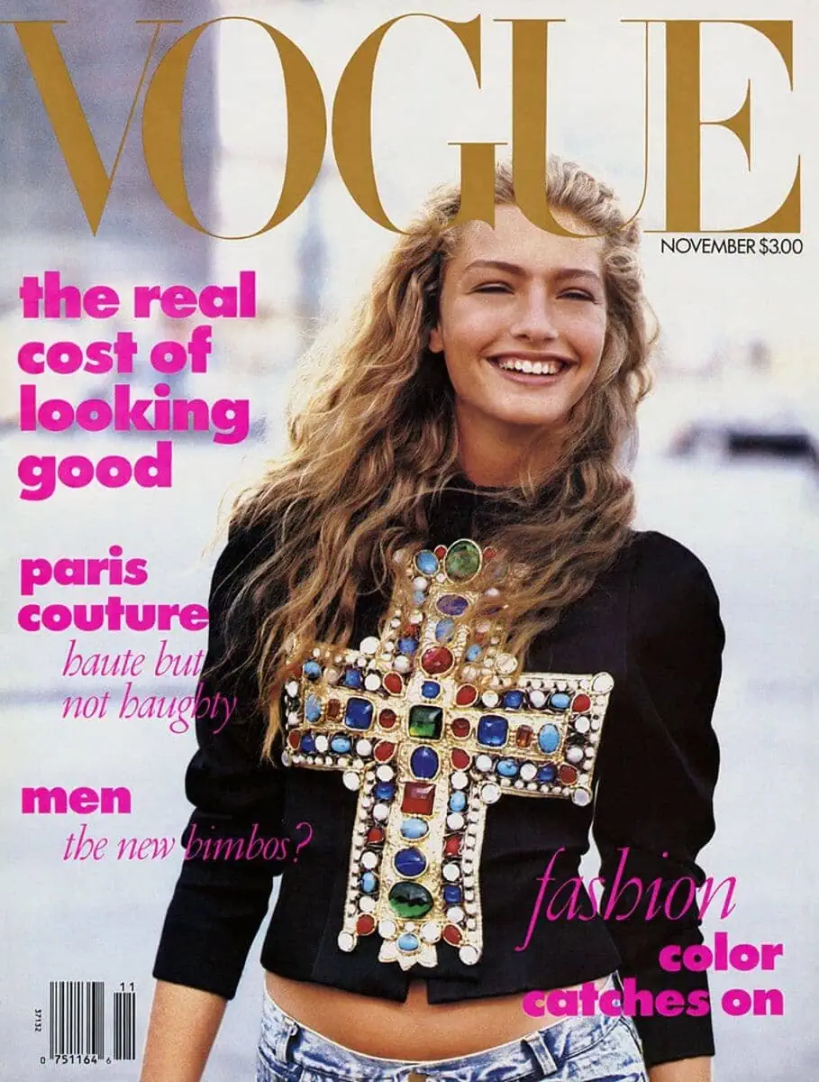 Anna Wintour's First Vogue Cover