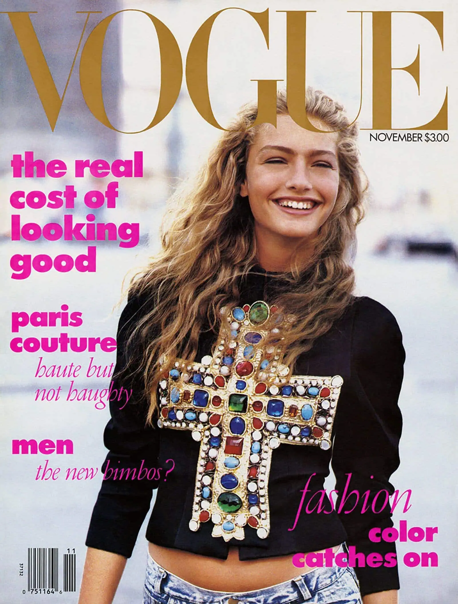 Anna Wintour's First Vogue Cover