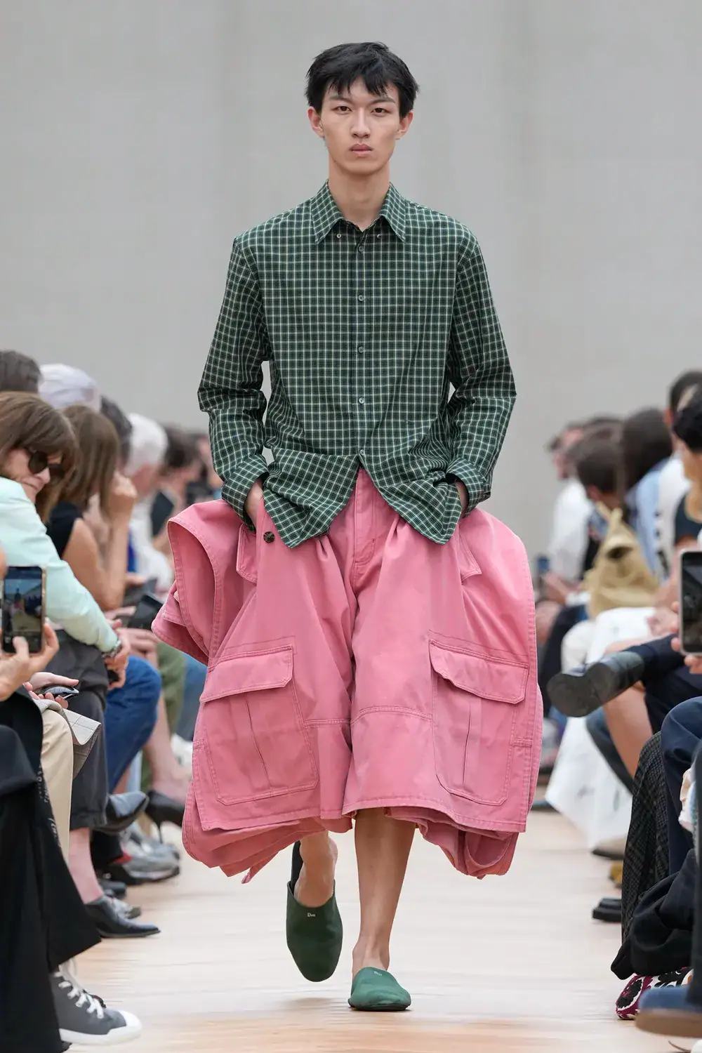 Pink Shorts at Dior Spring 2026 Menswear