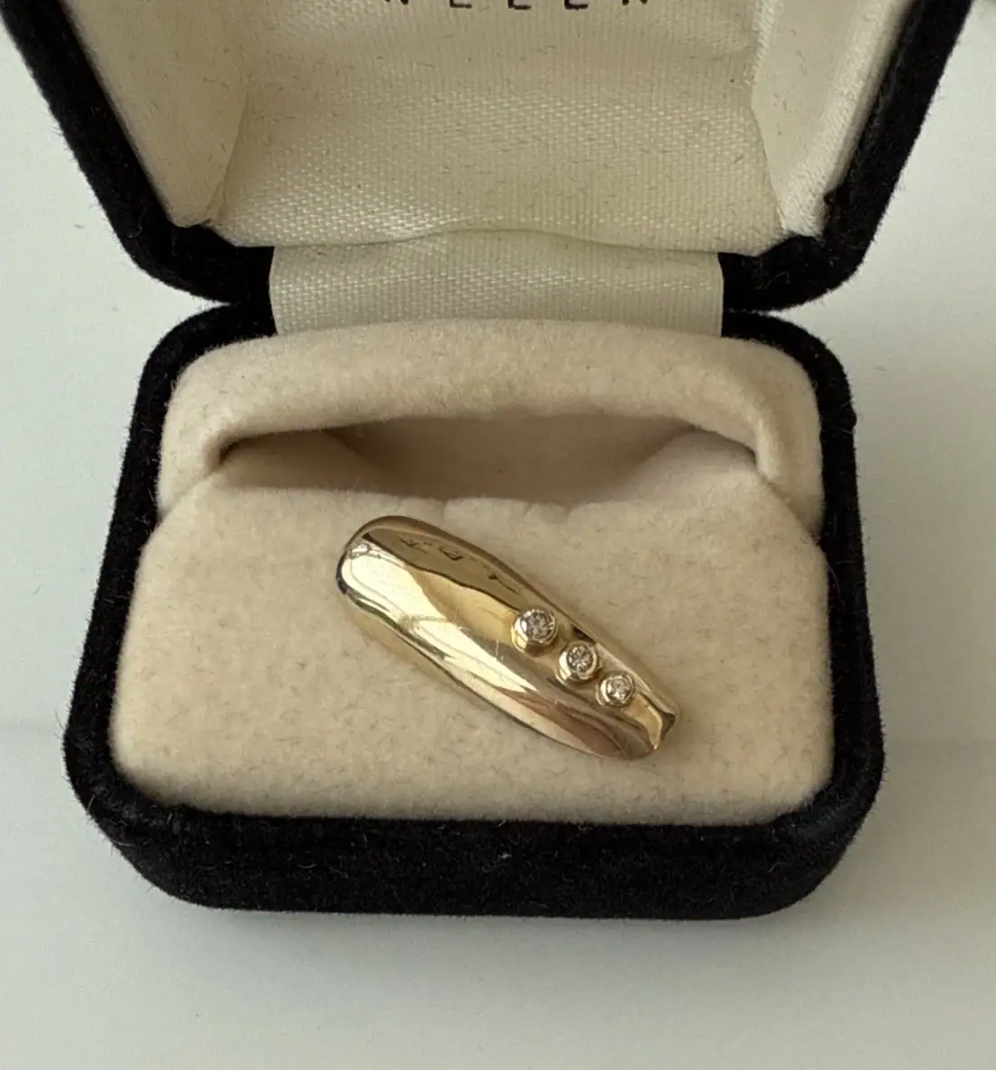 vintage solid gold nails