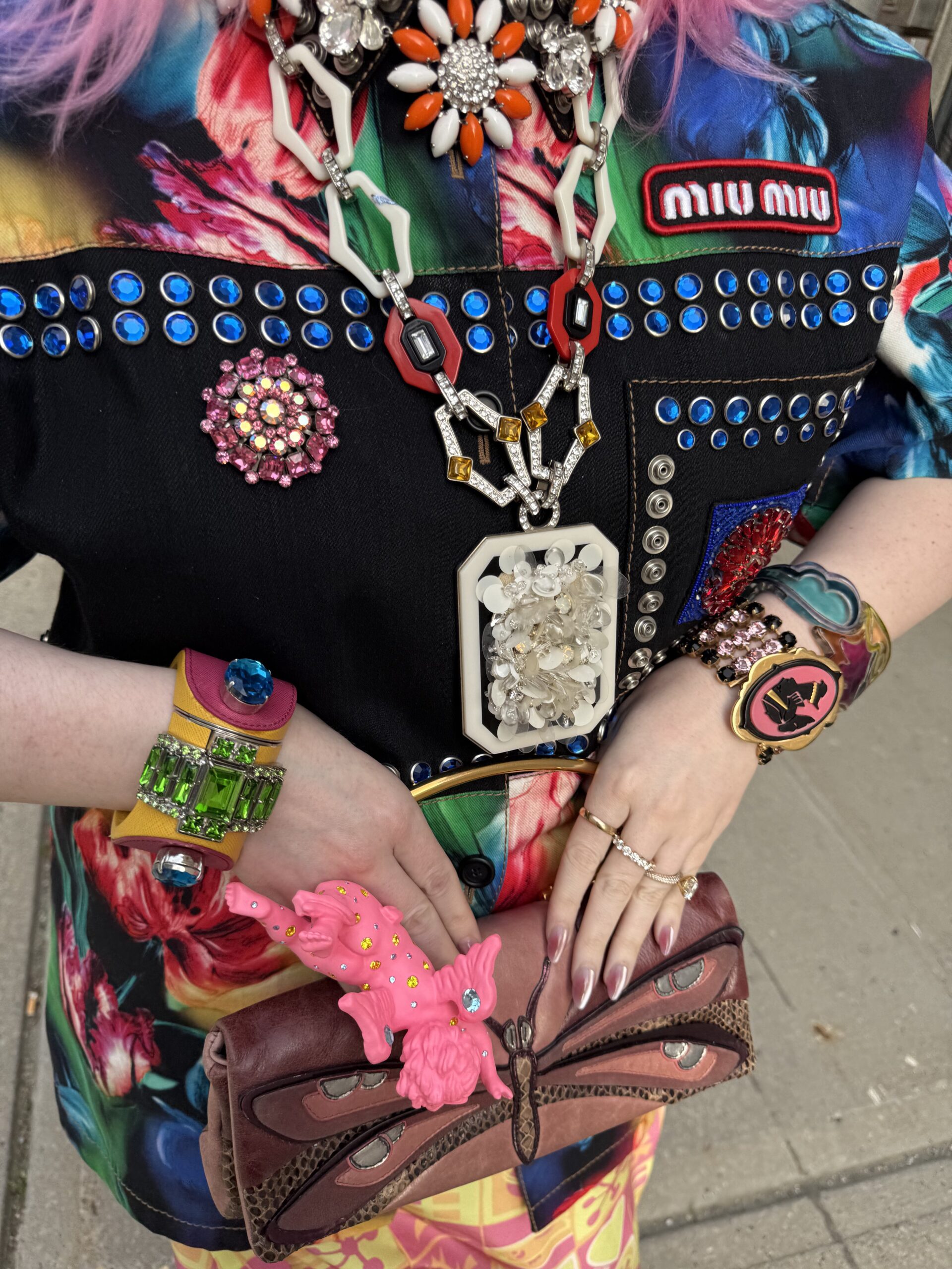 prada spring 2014 jewelry