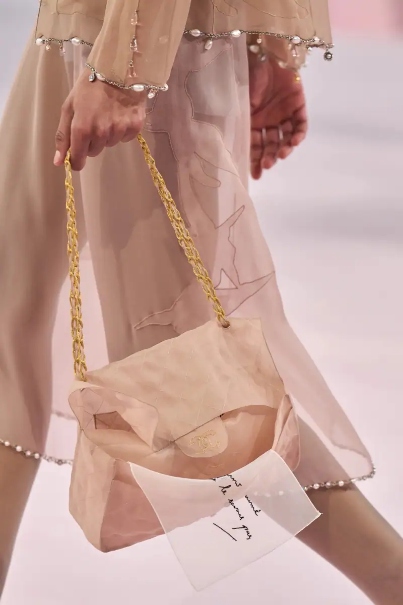 Chanel Spring 2026 Couture Transparent Flap Bags