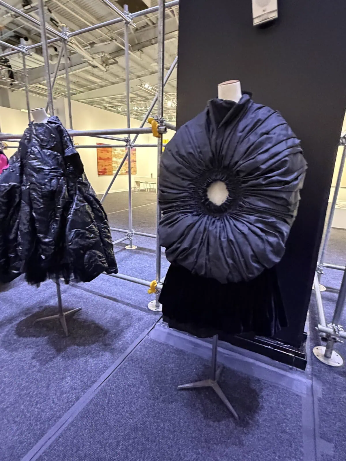 Comme des Garçons installation at the Independent Art Fair.