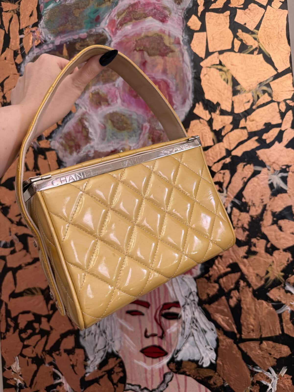 CHANEL バニティバッグ Impractical Girls Club Loves: Chanel 1996 Vanity Box Bag | Sudden Chic