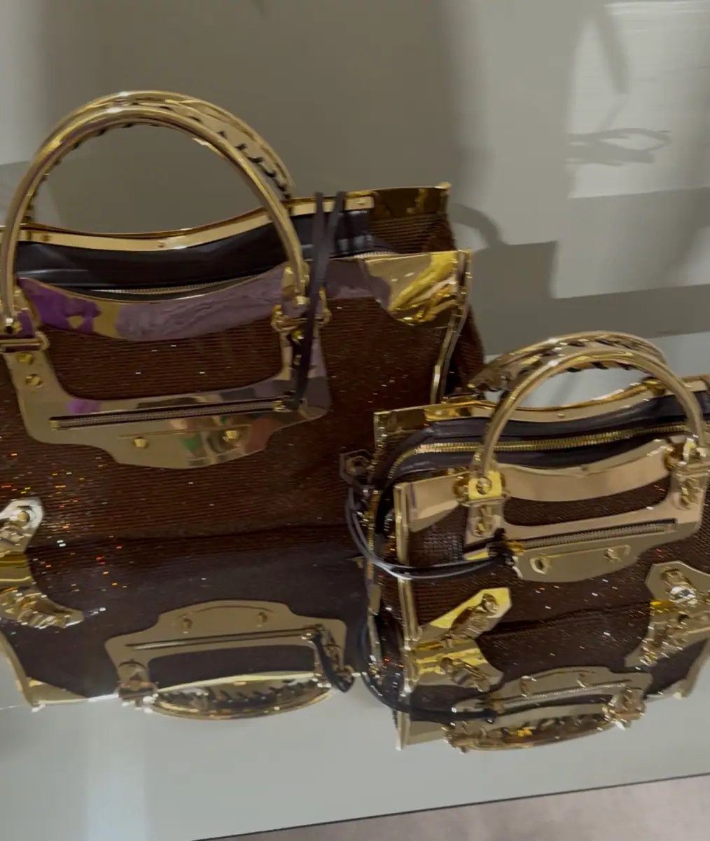 balenciaga couture crystal city bag fall 2026